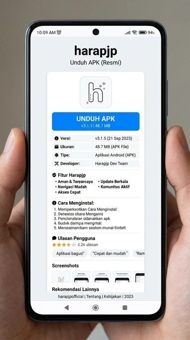 Unduh dan Instal APK Harapjp untuk Android di Indonesia